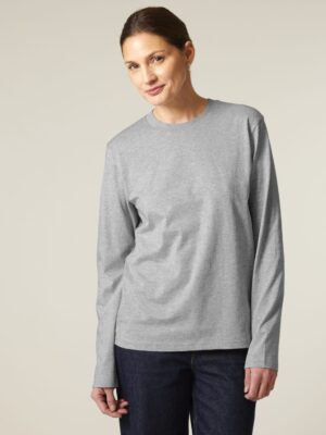 CREATOR 2.0 LONG SLEEVE, gaiši pelēks, melanža